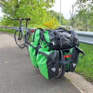 Followwheel e-drive fietskar